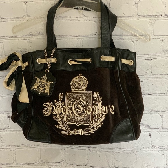 Juicy Couture Handbags - Juicy Couture Velour Bag Juicy Couture Handbags - Juicy Couture Velour Bag